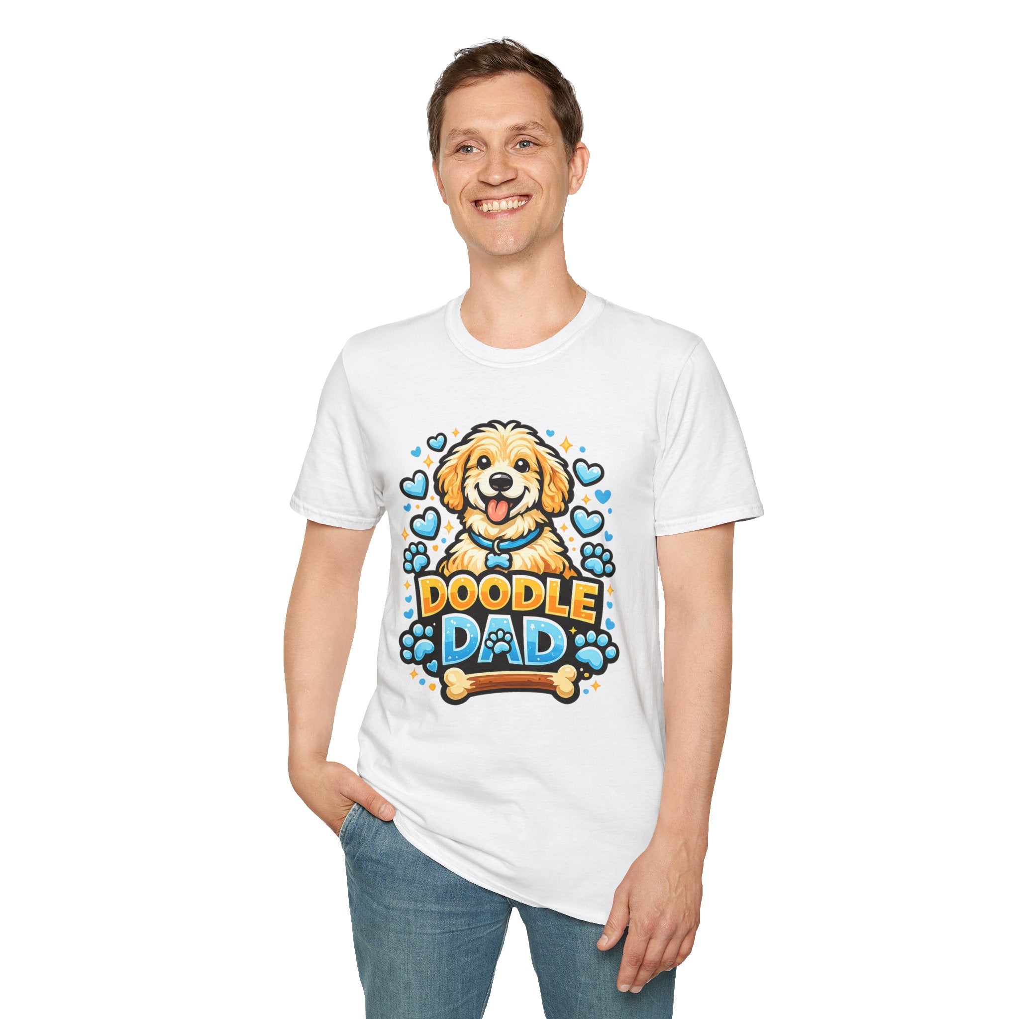 Doodle Dad T-Shirt — Cute Goldendoodle Dog Dad Tee