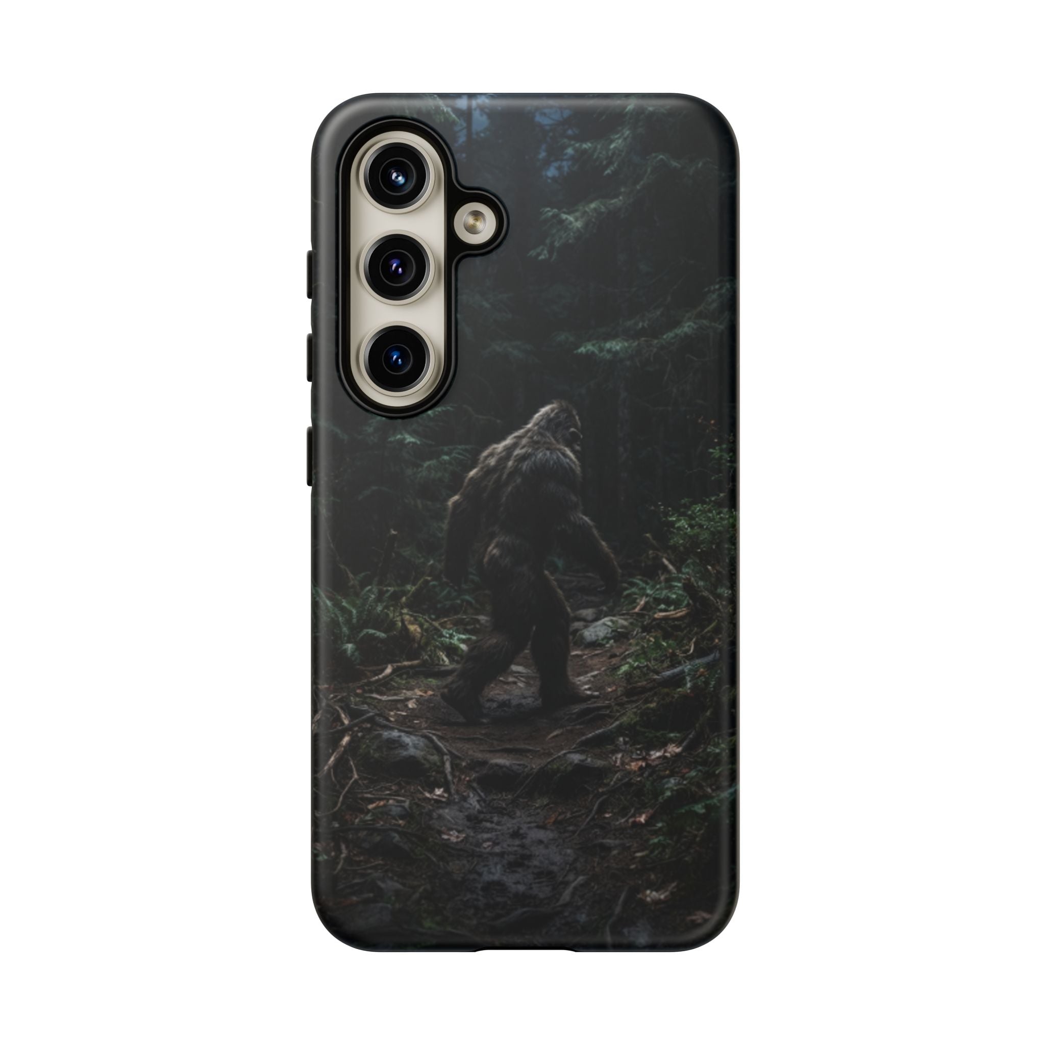 Bigfoot Forest Phone Case — Sasquatch Woodland Protective Cover