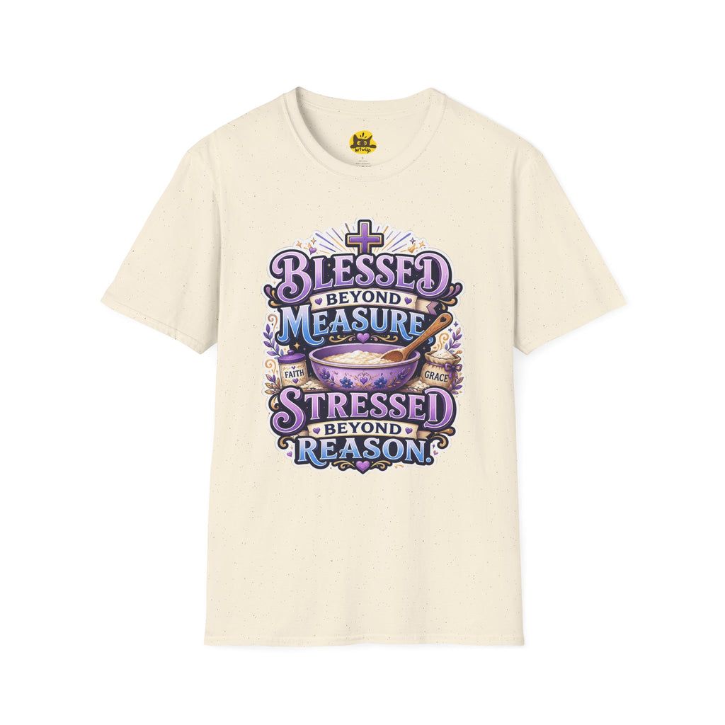 Blessed Beyond Measure T-Shirt — Faith-Inspired Christian Graphic Tee