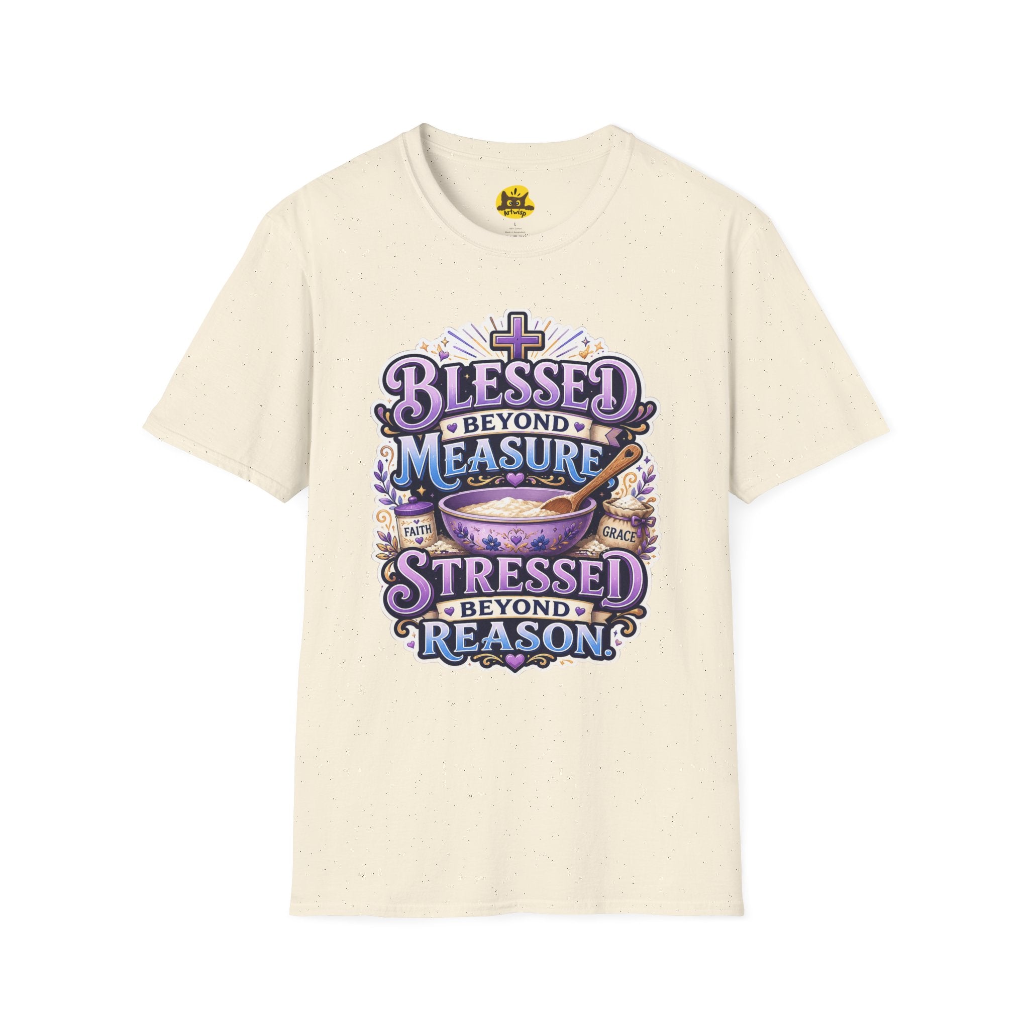 Blessed Beyond Measure T-Shirt — Faith-Inspired Christian Graphic Tee
