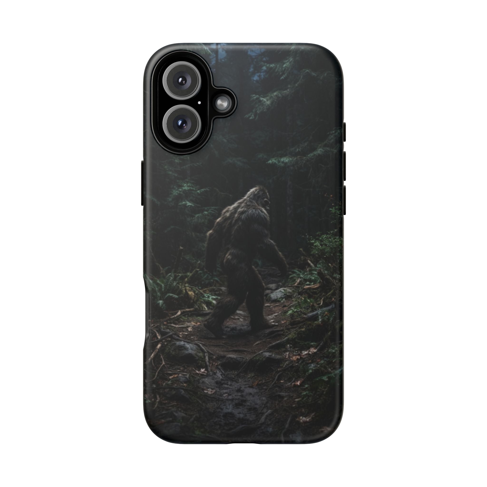 Bigfoot Forest Phone Case — Sasquatch Woodland Protective Cover