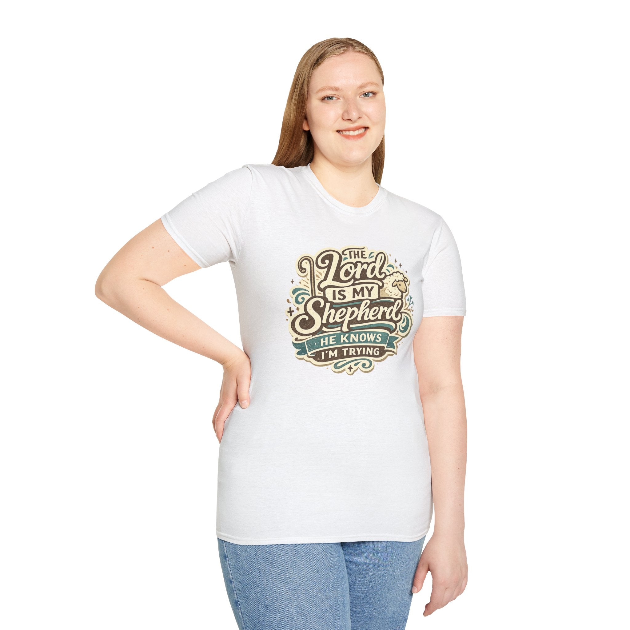 The Lord Is My Shepherd T-Shirt — Christian Faith Inspirational Tee