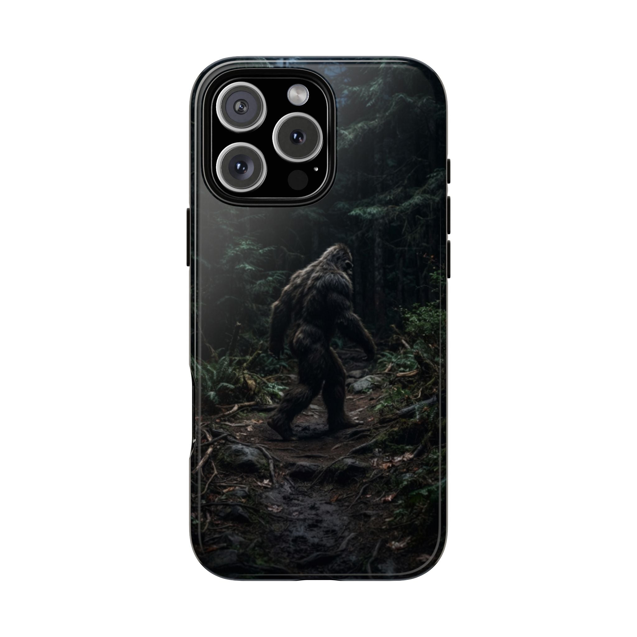 Bigfoot Forest Phone Case — Sasquatch Woodland Protective Cover