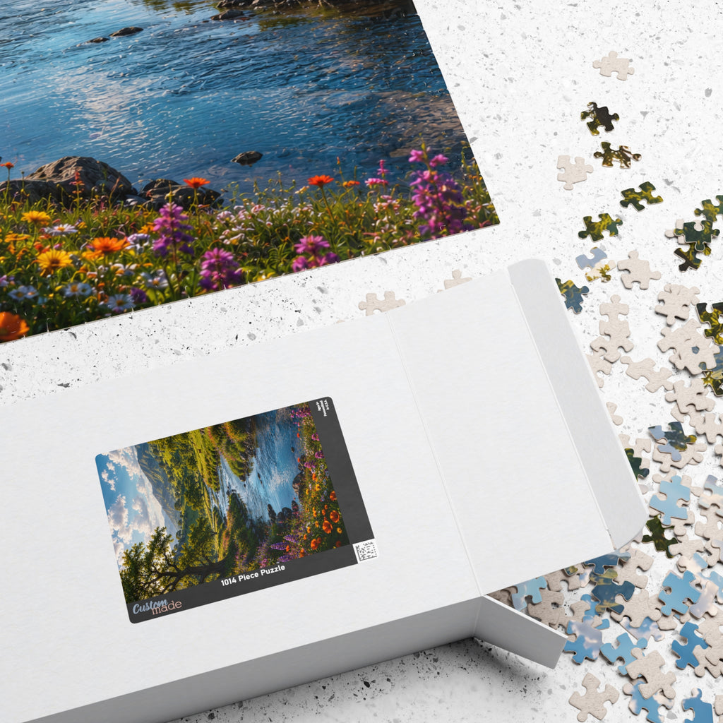 Scenic River Valley Jigsaw Puzzle — 110-1014 pcs Nature Puzzle