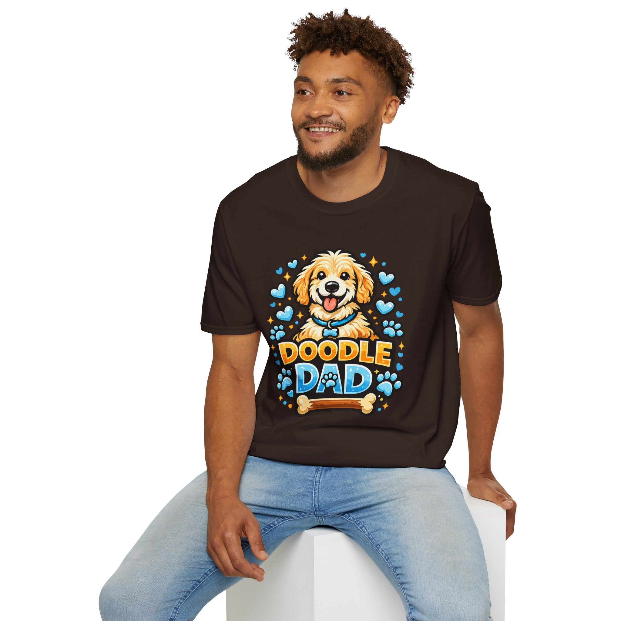 Doodle Dad T-Shirt — Cute Goldendoodle Dog Dad Tee