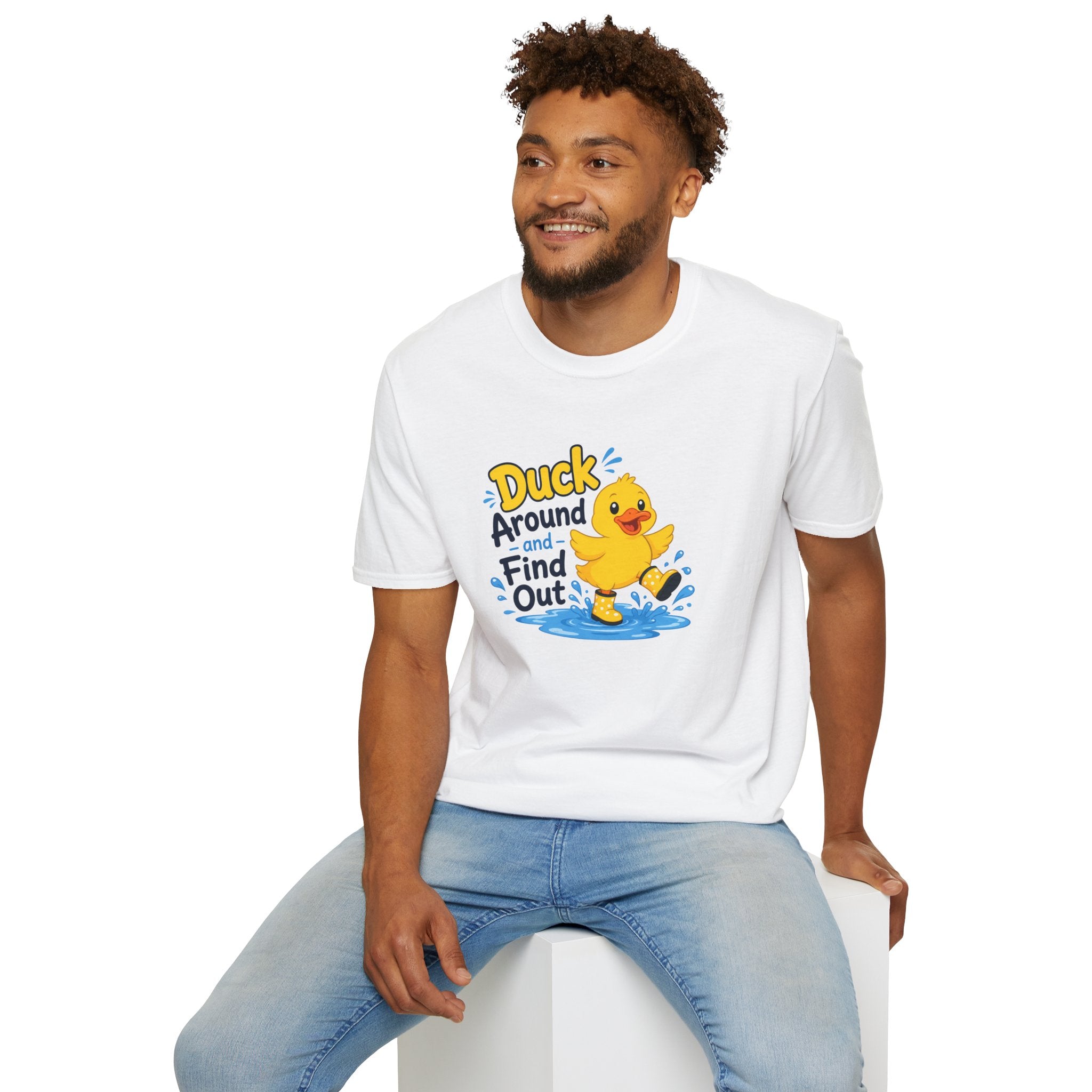 Duck Around and Find Out T-Shirt — Cute Rubber Duck Graphic Tee