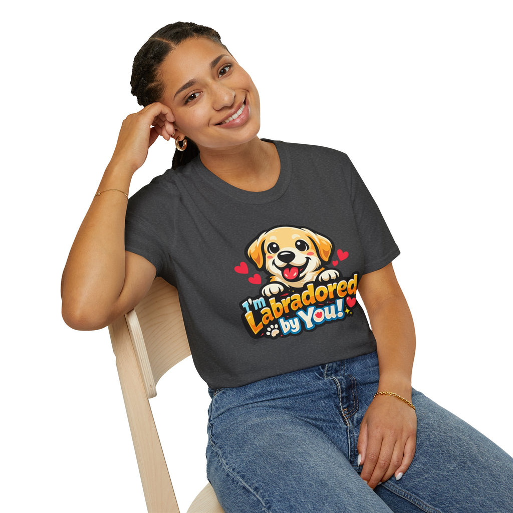 "I'm Labradored by You" Dog Lover Tee — Labradored Cute Puppy T‑Shirt