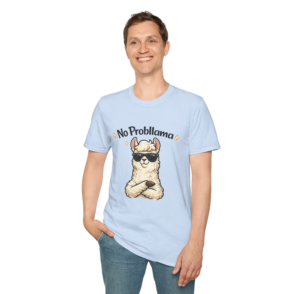 No Probllama T-Shirt — Funny Llama Graphic Tee