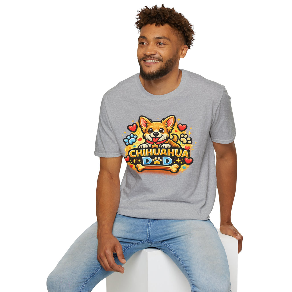 Chihuahua Dad T-Shirt — Dog Dad Love Tee