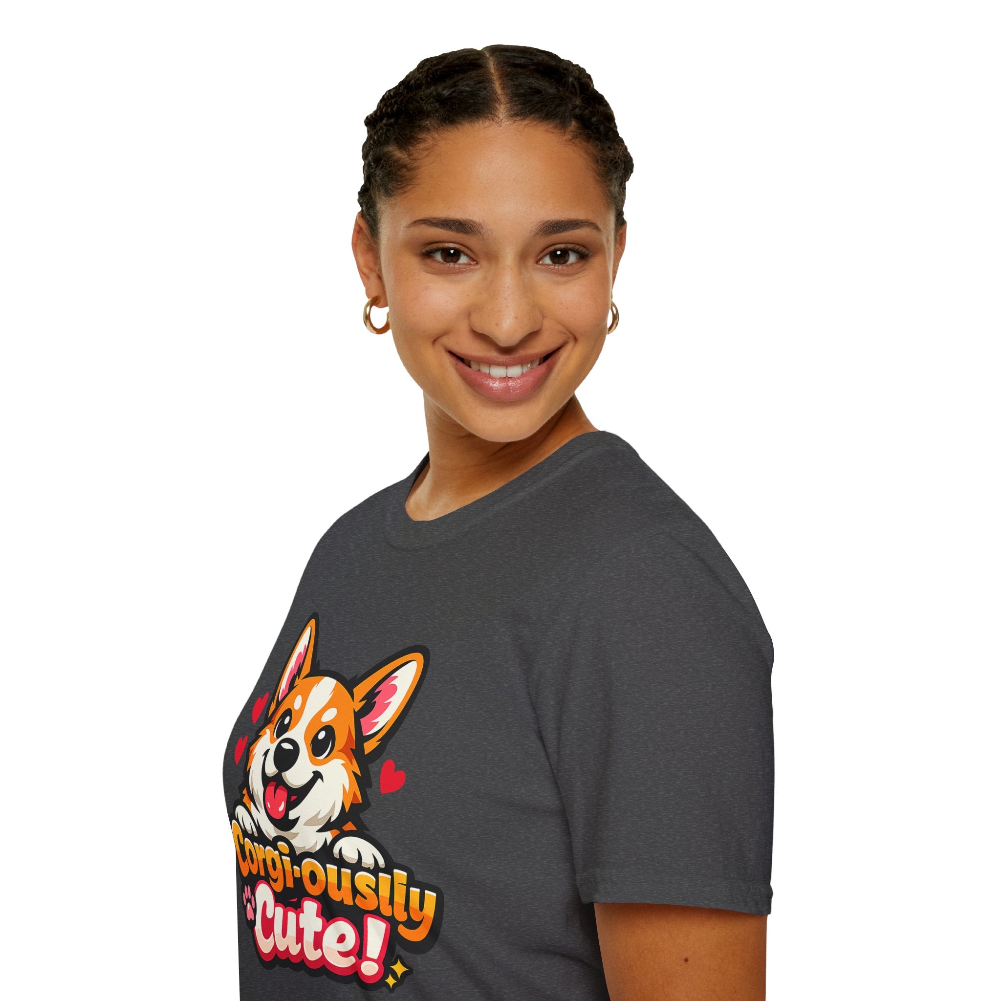 Corgi-ously Cute! Corgi Graphic T-Shirt
