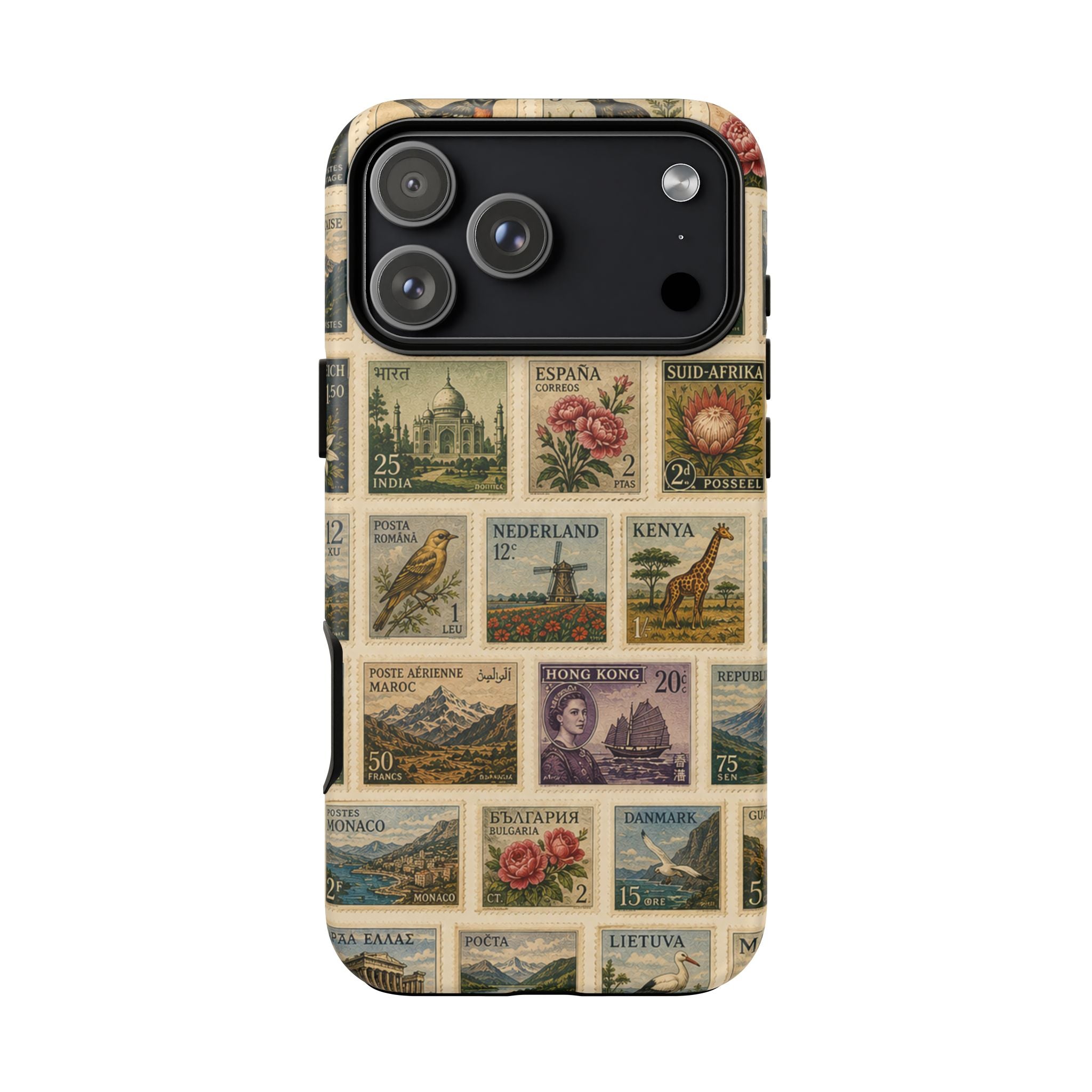 Vintage Postage Stamp Phone Case | Multiple Types