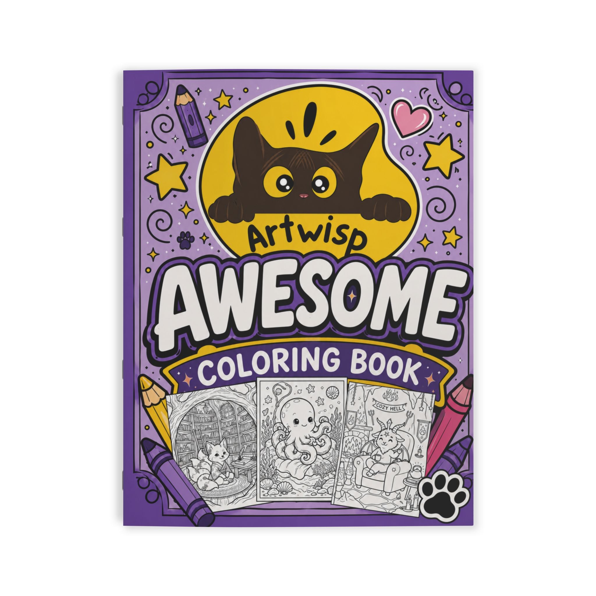 Awesome Coloring Book — Mythical Creatures Volume 2 (Create. Color. Imagine.)