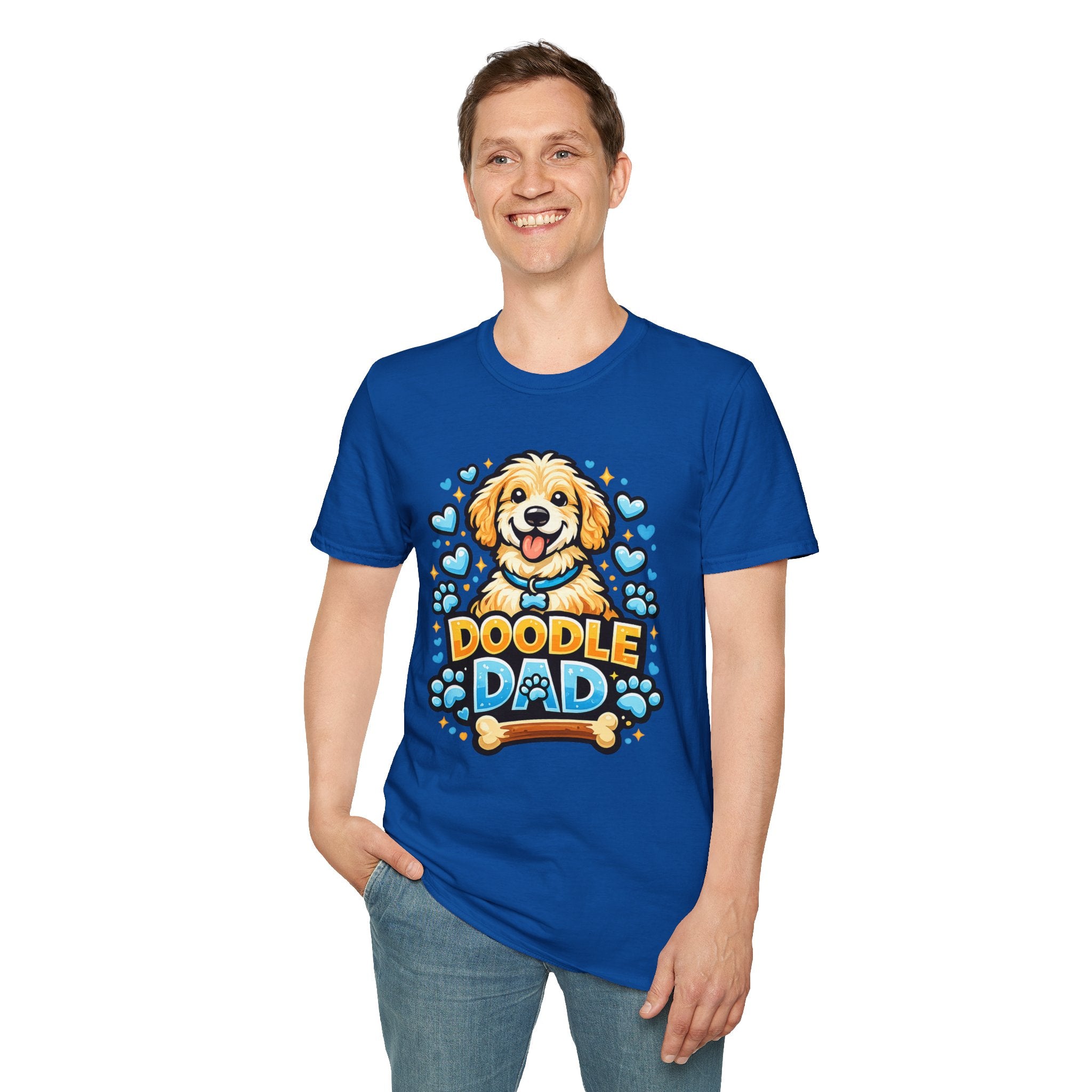 Doodle Dad T-Shirt — Cute Goldendoodle Dog Dad Tee
