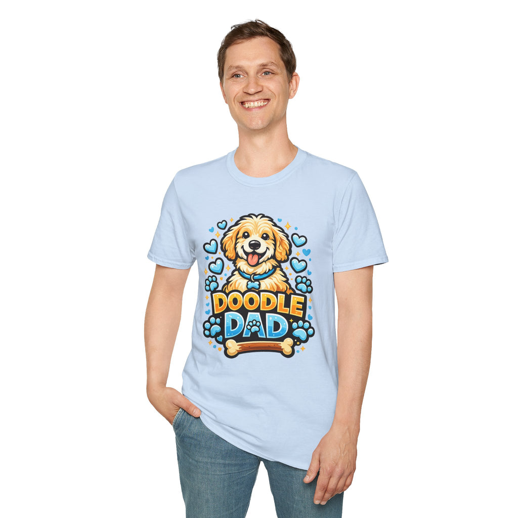 Doodle Dad T-Shirt — Cute Goldendoodle Dog Dad Tee