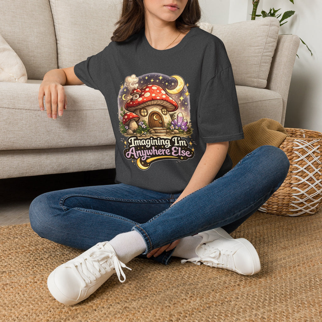 Imagining I'm Anywhere Else | Unisex Softstyle T-Shirt
