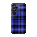 Blue Buffalo Plaid Tough Case — Blue Plaid Protective Phone Case
