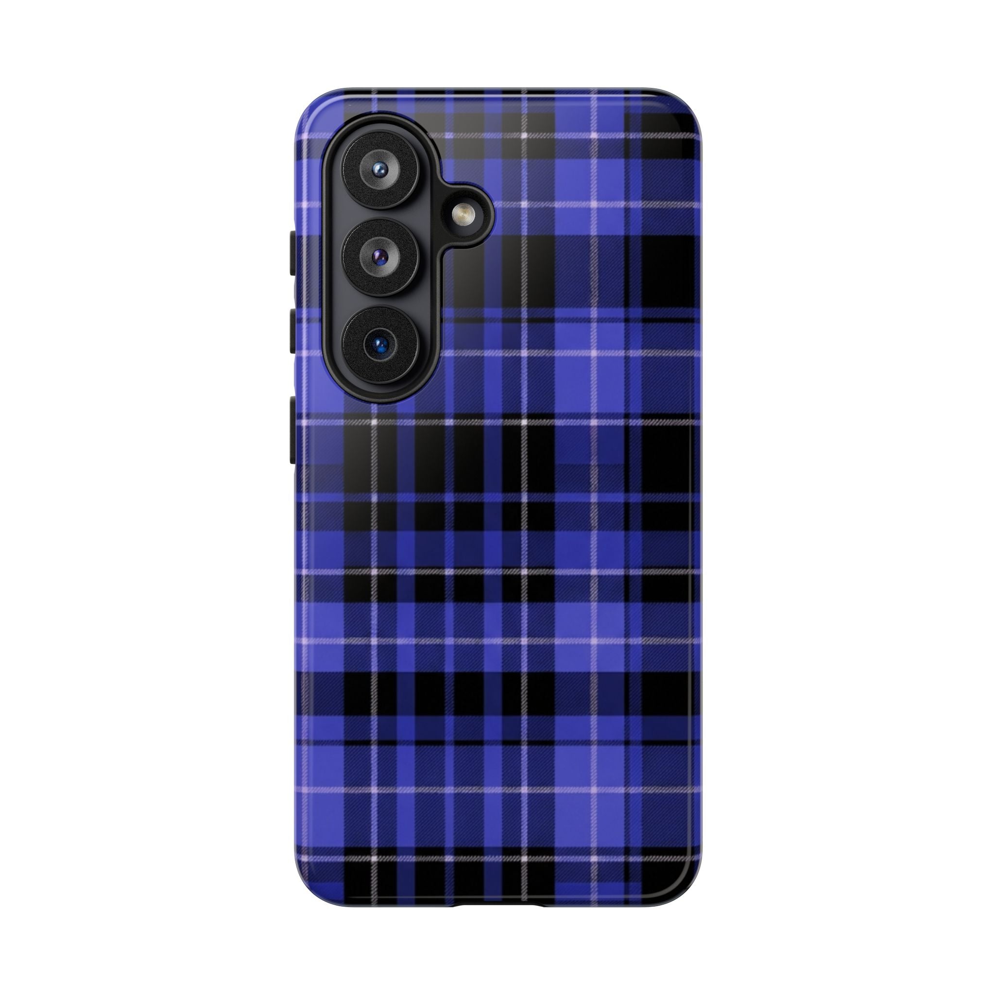 Blue Buffalo Plaid Tough Case — Blue Plaid Protective Phone Case